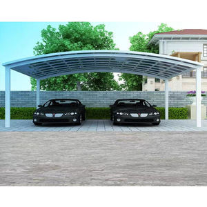 Arched Metal Cochera Shelter Tettoia Parcheggio Auto Car Parking <b>Garage</b> - Product Image 2