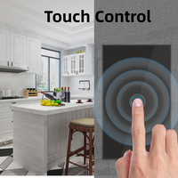 Heißer Lieferant für Touch-WLAN-Automatisierungs- und Zigbee-Produkte: Tuya Smart Light Elektrischer Wandschalter und Steckdose für Heim und Möbel