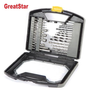 Greatstar 40-Piece Power Tool Accessory Combination Drill Bit Set Wood Drilling Use Warranty Window Blow Mold Case - Product Image 2
