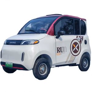 Mini voiture électrique à basse vitesse 4 roues 2 portes 4 sièges 1500W ABS A6 - Product Image 5