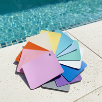 Revestimiento de piscina de alta calidad, película de PVC de 1.5 mm de grosor, resistente al cloro, antienvejecimiento, colorido, antideslizante, para piscinas.