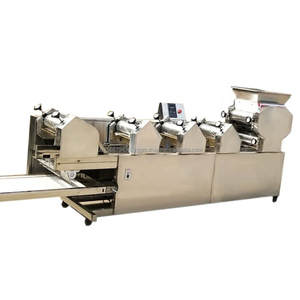 Ligne de production de nouilles fraîches commerciales à prix d'usine automatique, 7 à 300 rouleaux, machine à fabriquer des nouilles ramen - Product Image 1