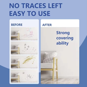 <span class=keywords><strong>Kit</strong></span> de rouleau de <span class=keywords><strong>peinture</strong></span> murale acrylique facile à utiliser aucun outil spécial nécessaire brosse d'application de revêtement liquide pour les réparations de <span class=keywords><strong>plafond</strong></span> mural - Product Image 2