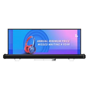 Écran LED P5 haute résolution IP65 pour taxi, panneaux numériques extérieurs pour affichage artistique sur toit de voiture, panneau à pixels pour voitures et taxis - Product Image 1