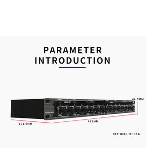 <span class=keywords><strong>GAX</strong></span>- 266XL equipos de sistemas de sonido DJ audio Maximizador de precisión profesional compresor de doble canal limitador de altavoz - Product Image 6