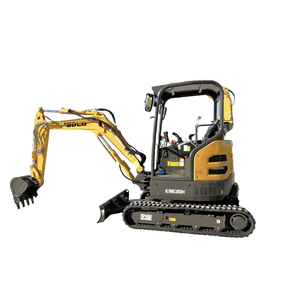 เครื่องขุดตีนตะขาบไฮดรอลิกขนาดเล็ก3.8Ton ER636H SDLG รถขุดแบรนด์ทนทานพร้อมค้อน - Product Image 1