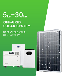 ระบบพลังงานแสงอาทิตย์ MPPT ขนาด 1KW-20KW พร้อมแบตเตอรี่ลิเธียมคลื่นไซน์บริสุทธิ์ สำหรับใช้งานแบบออฟกริด ไฮบริดในบ้าน  ปรับแต่งได้ตามความต้องการ - Product Image 1