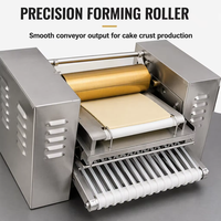 Machine professionnelle haute productivité pour la fabrication de crêpes et de galettes / Machine personnalisée pour la production de peaux de gâteaux mille-feuilles carrés