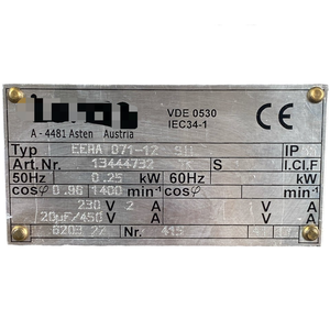 มอเตอร์ D71-12 025 KW PLC eera มอเตอร์ D71-12 025 KW มอเตอร์ควบคุม PLC อุตสาหกรรมอัตโนมัติ PLC Pac และ - Product Image 4