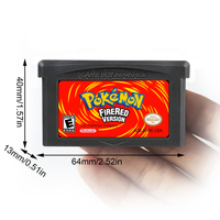 HIGOPLAY casing pengganti Game Boy Advance untuk SP Cartridge Shell dengan ABS/PC + bahan ABS dan sekrup
