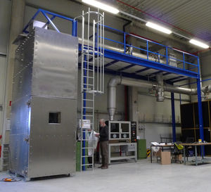 الصين مورد الذهب الأصلي اختبار انتشار اللهب للكابلات المجمعة/سلوك بومينغ من آلة اختبار الكابلات المجمعة - Product Image 6