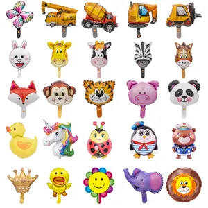 MIni canard aluminium <span class=keywords><strong>film</strong></span> ballon canard animal modèle feuille d'aluminium ballon fête d'anniversaire décoration ballon - Product Image 2