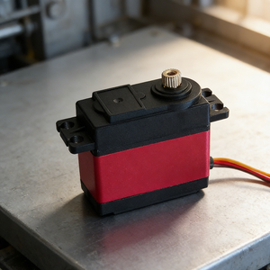 Moteur servo à engrenages métalliques à couple élevé de 20 kg avec commande numérique pour voitures RC, robots et applications d'automatisation industrielle - Product Image 1