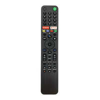 Télécommande vocale 4K pour Smart TV, rechargeable par USB, 4 boutons, 10 m, avec piles AAA à code fixe, pour RMF-TX500U KD-75XG8596