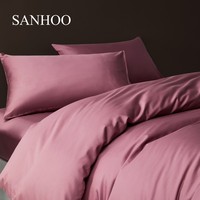 SANHOO Usine Ventes Directes Logo Personnalisé Hôtel Literie Couette Couette Plume De Canard D'oie Duvet Couette Queen Size pour Toutes Les Saisons