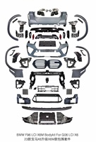 Actualización a los juegos de kit de carrocería 2024 X6M F96 LCI Bodykit para BMW X6 G06 2019-2022 y X6 G06 LCI 2023-2024 Auto Parts Body Kit Sets