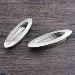 Poignées de porte coulissante | Poignées encastrées pour portes de placard, d'armoire et de grange - Product Image 1