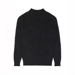 Custom Men's Pullover Mohair <strong>Knitting</strong> Jacquard Process Can Add logo Men's Mohair <strong>Knitting</strong> <strong>Sweater</strong> - Product Image 2