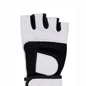 Gants d'entraînement sportifs en polyester avec sangle de poignet, respirants, sans doigts, demi-doigts, légers, unisexes, pour la musculation et la gym - Product Image 5