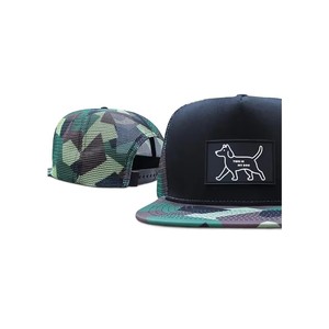 Casquette en maille de camionneur à 5 panneaux personnalisée avec patch imprimé pour le cyclisme en plein air, la plage, style tendance, chapeaux de camionneur Gorras en polyester - Product Image 6