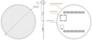 سلامة الشارع عاكس دائرة الألومنيوم الطريق السريع تحذير إشارة مرور الأمان لحركة مرور الطريق - Product Image 5