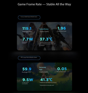 แท็บเล็ต savior Y700 2.3เกมความเร็วสูงขนาดเล็ก8.8นิ้วรุ่นที่สาม-2.7K 16 + 512G สีดำ Wi-Fi Android & Windows - Product Image 2