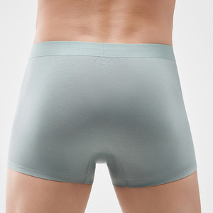 Shorts de nuit pour <span class=keywords><strong>homme</strong></span> YIHONG Ff4404 en <span class=keywords><strong>coton</strong></span> modal doux sans couture, sous-vêtements, caleçons, taille plus, caleçons pour <span class=keywords><strong>homme</strong></span> - Product Image 3