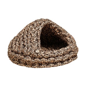 Anpassung Handgemachter Stricks toff Gewebtes Katzen nest Gemütlicher Kusch ler Baumwolle Gestricktes Haustier bett Korb Stricken Welpen höhle Katzen bett - Product Image 1