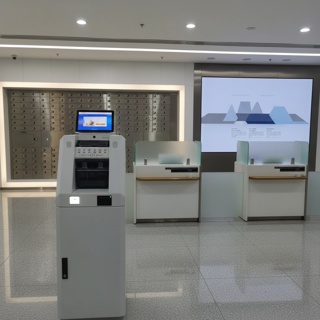 CDM-9000A Cash Deposit Machine & Cash Recycler Combo, Self-Service ATM for Supermarkets & Chain Stores