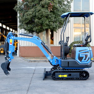 Prodotto caldo 1.2 Ton Euro 5 Mini scavatore macchine terra cingolato Mini Bagger Farm Diesel idraulico Micro escavatore - Product Image 2