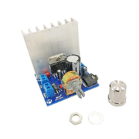 Carte d'amplificateur de puissance numérique TDA7377 - Carte d'amplificateur audio stéréo double canal, 2 * 15W DC 12V