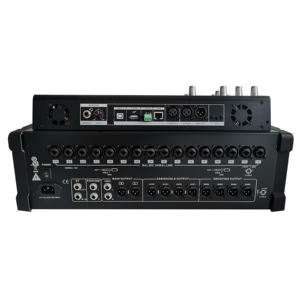 Console de mixage numérique 20 canaux avec <span class=keywords><strong>écran</strong></span> tactile, carte son et <span class=keywords><strong>enregistreur</strong></span> intégrés, en plastique, pour spectacles en direct et enregistrement - Product Image 6