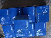 Carnet en cuir PU en gros avec couverture personnalisée, reliure et impression offset, fournitures d'emballage pour livrets