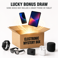 Boîte Mystère Rare Aléatoire 5 Pièces Peut Contenir Smartphone, Tablette, Montre Connectée, Écouteurs TWS, Appareil Photo - Boîte Mystère Électronique pour Revente