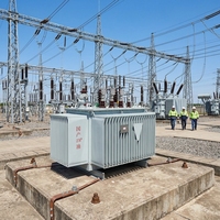Équipement électrique Transformateur de distribution triphasé à trois enroulements immergé dans l'huile 11kV 380V/400V 50Hz Haute efficacité S13/S15