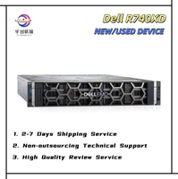 Serveur en rack Dell PowerEdge R740xd 2U, configuration personnalisée, double processeur Xeon, 64 Go de DDR4, H740P en stock