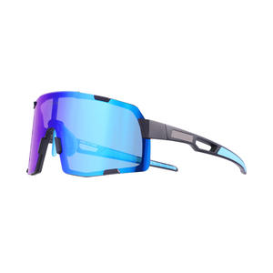 Gafas de sol polarizadas Xq-Hs para ciclismo, gafas para deportes al aire libre a prueba de viento para hombres y mujeres, gafas ultraligeras para bicicleta de montaña - Product Image 2