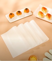 Papier sulfurisé en silicone de qualité alimentaire, antiadhésif, résistant aux hautes températures, pour four et micro-ondes, en promotion