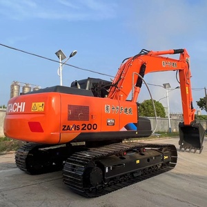 Excavadora de segunda mano ZX200 a la venta, peso operativo de 3 toneladas con componente de núcleo de motor Isuzu - Product Image 3