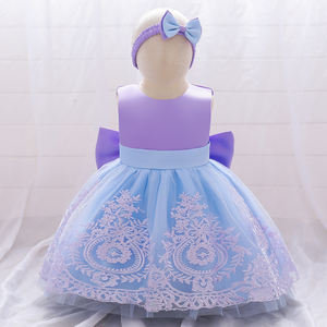 Nuevo Diseño de Vestido Elegante para Bebé, Vestido de Fiesta de Primer Cumpleaños para Niñas de 1 Año - Product Image 5