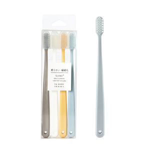 Soft Bristle Toothbrush Adult Manual Wide Head High Quality Care For <b>Gums</b> - Product Image 5