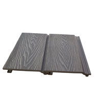 Panneau mural WPC moderne en relief 3D, style tendance, imperméable, bois-plastique pour balcon extérieur, façade, ignifuge, sélection multicolore