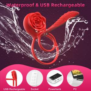 Двойной бесшумный стимулятор для клитора - Product Image 6