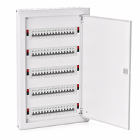Boîtier de distribution MCB métallique 5R20Way personnalisable à montage en surface, boîte à fusibles IP41 étanche, boîtier électrique, coffret de commutation principal