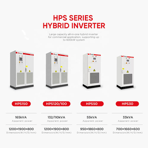 ATESS HPS 30kw 50kw 100kw 120kw 150kw Sistema Solar Híbrido Trifásico Comercial Todo en Uno - Product Image 2