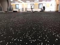 TOPTONS Langlebige Ineinandergreifende Rutschfeste Gummi-Bodenmatte für Garage und Fitnessstudio