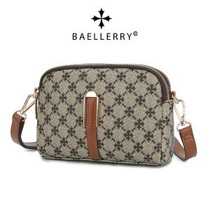 Baellerry Women's Crossbody Bag Mini <b>Square</b> Zipper Closure Fashion Shoulder Bag Everyday Use - Product Image 1
