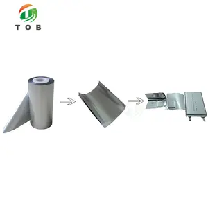 TOB 88um 113um 152um Battery Making Materials Aluminum Laminated Film for Pouch Cell Case Raw Material