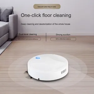 <span class=keywords><strong>Mini</strong></span> <span class=keywords><strong>robot</strong></span> intelligent sans fil 2 en 1 pour usage domestique Vente en gros transfrontalière Ménage Nettoyage automatique Balayage Aspirateur EU Plug Dry - Product Image 3