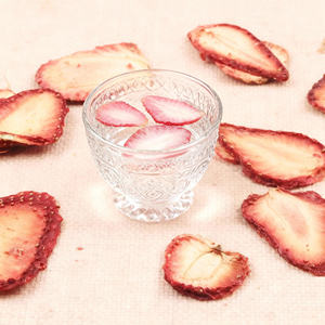 Fraises séchées en tranches sucrées en gros, paquet en vrac, riches en vitamine C, ingrédient pour thé glacé ou infusé <span class=keywords><strong>à</strong></span> froid, <span class=keywords><strong>fruits</strong></span> rouges séchés - Product Image 5